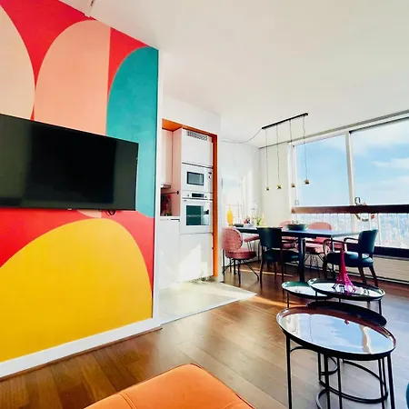 Panoramique Vue New Design Proche Tour Eiffel Apartment Paris Exterior photo